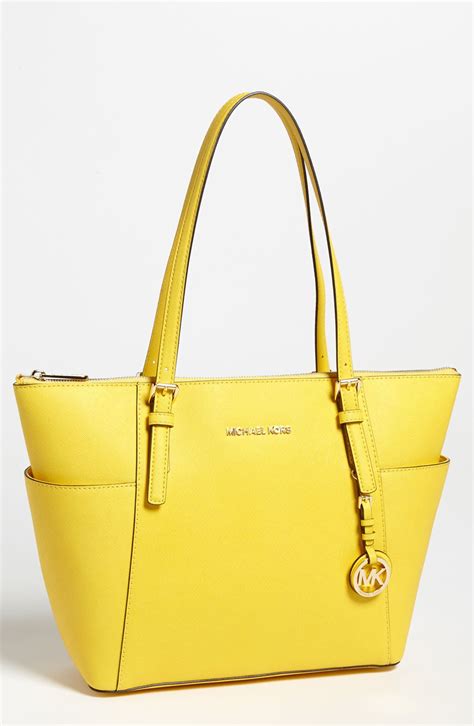 michael kors yellow backpack|Michael Kors yellow tote bag.